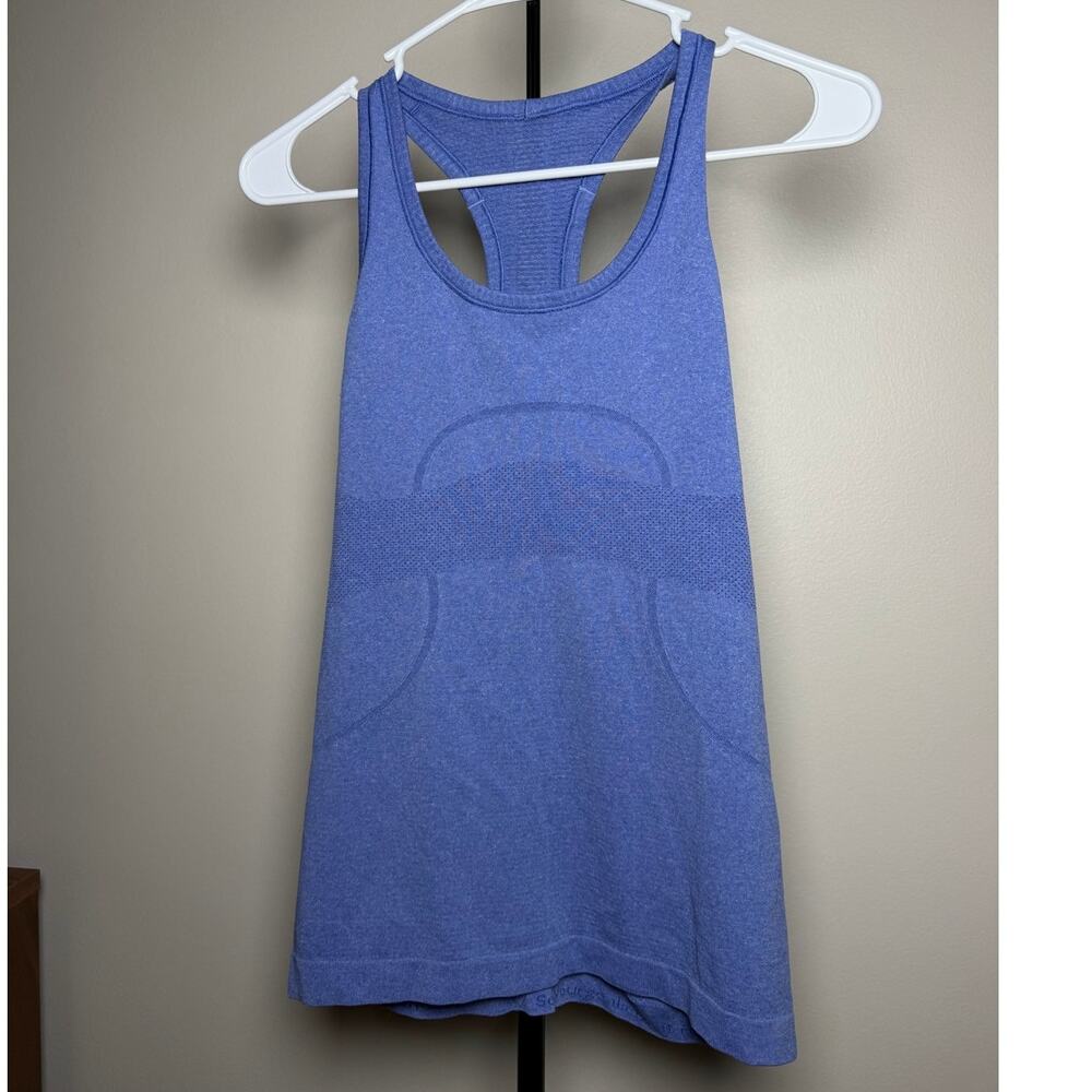 Blue Lululemon Swiftly Tank Top Size 6